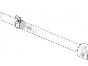 Lower Electrode Pin Shift for Nut Welding M6 3D Model