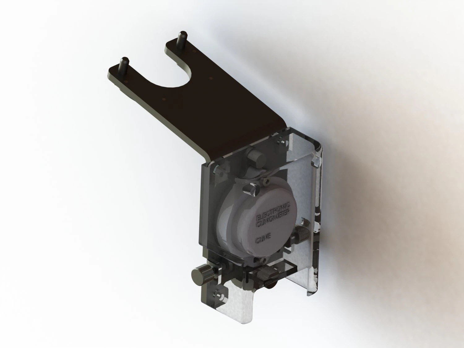 BRACKET SENSOR DETECT CASTER ALIGNMENT TESTER 3D Model .c4d .max .obj .3ds .fbx .stl .blend 