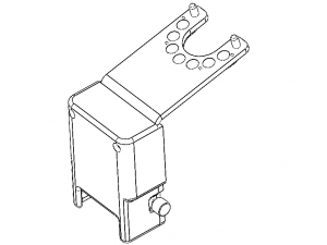 BRACKET SENSOR DETECT CASTER ALIGNMENT TESTER Model 3D