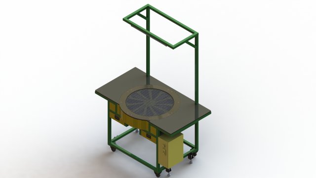 Disc Sander for Refurbished Car Rubber 3D Model .c4d .max .obj .3ds .fbx .stl .blend 
