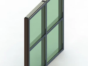 ALUMINIUM CURTAIN WALL 3D Model