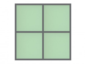 ALUMINIUM CURTAIN WALL Modelo 3D
