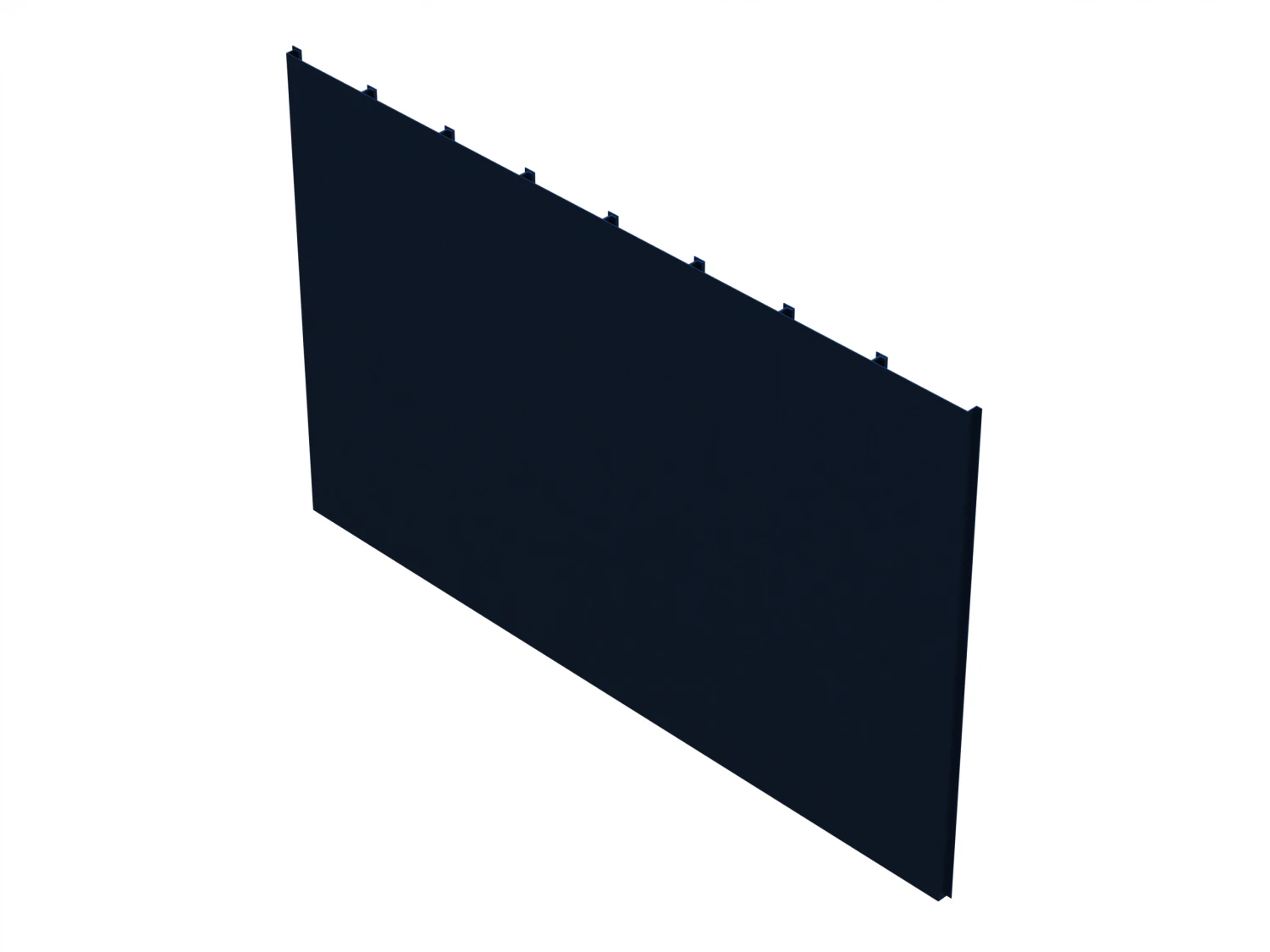 Aluminium Spandrel Panels 3D Model .c4d .max .obj .3ds .fbx .stl .blend