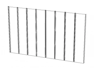 Aluminium Spandrel Panels 3D Model