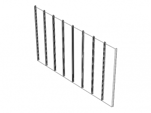 Aluminium Spandrel Panels 3D Модель
