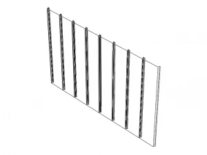 Aluminium Spandrel Panels 3D Model