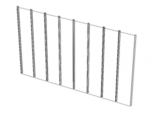 Aluminium Spandrel Panels 3D Модель