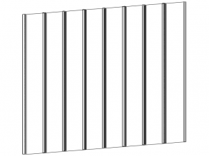Aluminium Spandrel Panels 3D Модель