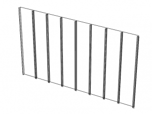 Aluminium Spandrel Panels 3D Модель