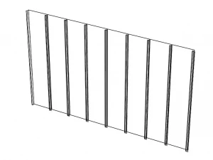 Aluminium Spandrel Panels 3D Model