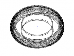 Highway Trailer Tyre 10 Inches 3D Model