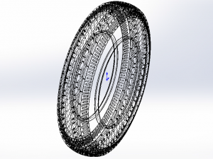 Highway Trailer Tyre 10 Inches 3D Model