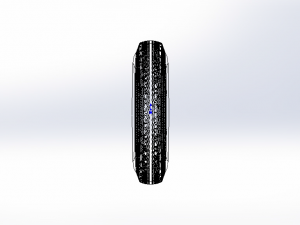 Highway Trailer Tyre 10 Inches 3D Model