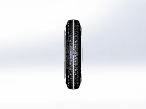 Highway Trailer Tyre 10 Inches 3D Model