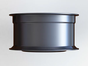 Heavy Truck Steel Wheel Rim 315 80R225 3D Model