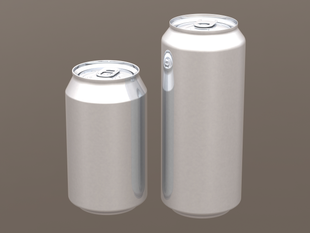Standard Aluminum Can Modelo 3D .c4d .max .obj .3ds .fbx .stl .blend 