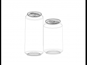 Standard Aluminum Can Modelo 3D