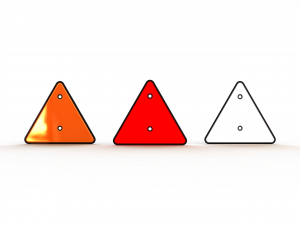 Trailer Triangle Reflectors Modelo 3D