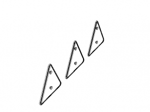 Trailer Triangle Reflectors Modelo 3D