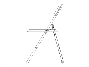 GB Folding Chair 3D-Modell