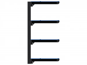 Aluminum Wall Mount Shelving 3D Model