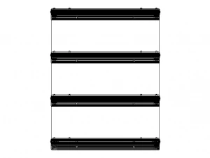 Aluminum Wall Mount Shelving 3D Model