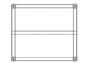 Steel Work Table WL67 3D Модель