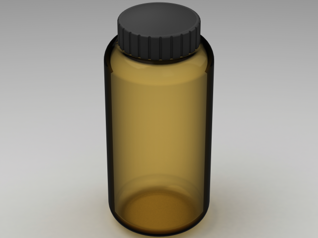 Drinking Bottle 650 ml 3D मॉडल .c4d .max .obj .3ds .fbx .stl .blend 