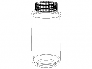 Drinking Bottle 650 ml 3D मॉडल