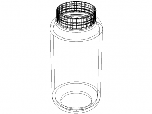 Drinking Bottle 650 ml 3D मॉडल