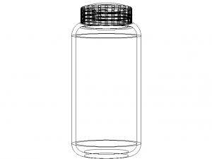 Drinking Bottle 650 ml 3D मॉडल