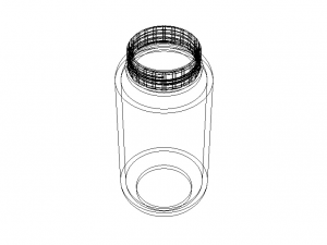 Drinking Bottle 650 ml 3D मॉडल