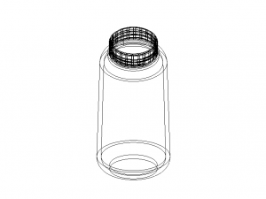 Drinking Bottle 650 ml 3D मॉडल
