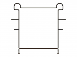 Stainless Steel Clothes Rack 3D Модель