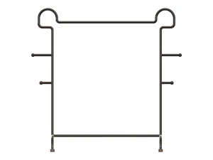 Stainless Steel Clothes Rack 3D Model
