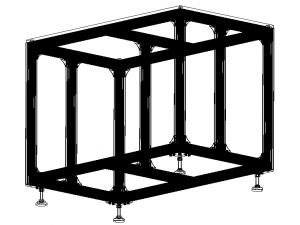 Aluminum Extrusion Workstation WL712 3D मॉडल
