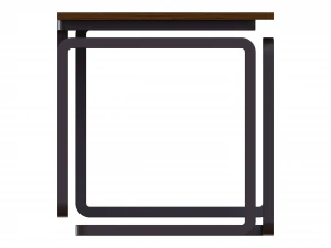 Infinity Cube Wood Table 3D Model