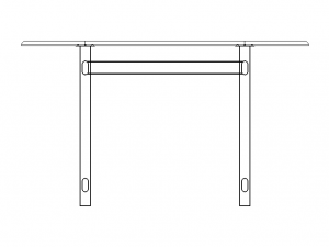Oval Dining Table Model 3D