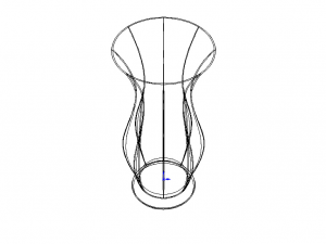 Green Plastic Vases For Flowers Modelo 3D