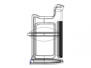 Barrel Dining Chair Modelo 3D