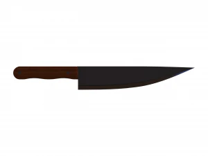Stainless Steel 9 Inch Chef Knife 3D Model