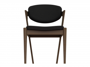 Flap Back Fabric Chair 3D Model