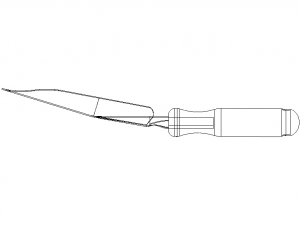 Steel Garden Hand Trowel 3D Model