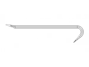 600mm Wrecking Bar 3D Model
