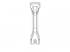 600mm Wrecking Bar 3D 模型