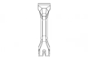 600mm Wrecking Bar 3D Model