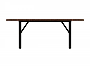 Aluminum X-Frame Table 3D Model