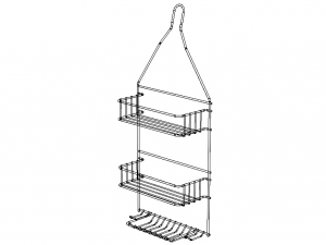 Hanging Shower Caddy Modelo 3D