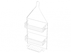 Hanging Shower Caddy Modelo 3D