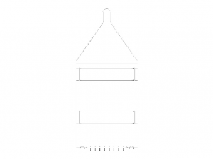 Hanging Shower Caddy Modelo 3D